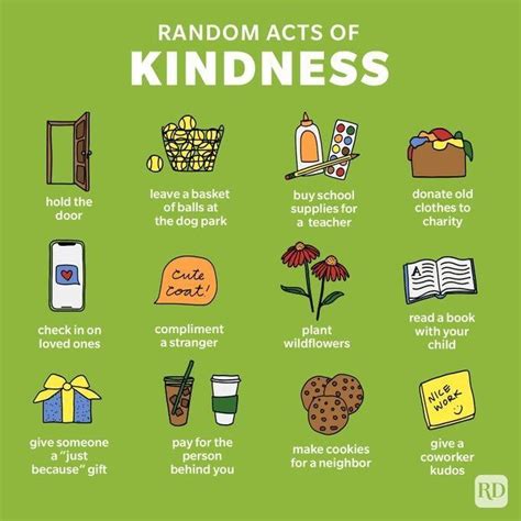 example of random acts of kindness